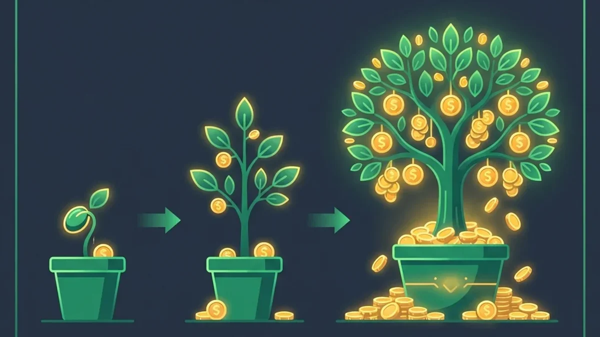 Zinseszinseffekt: Die Macht der Zeit